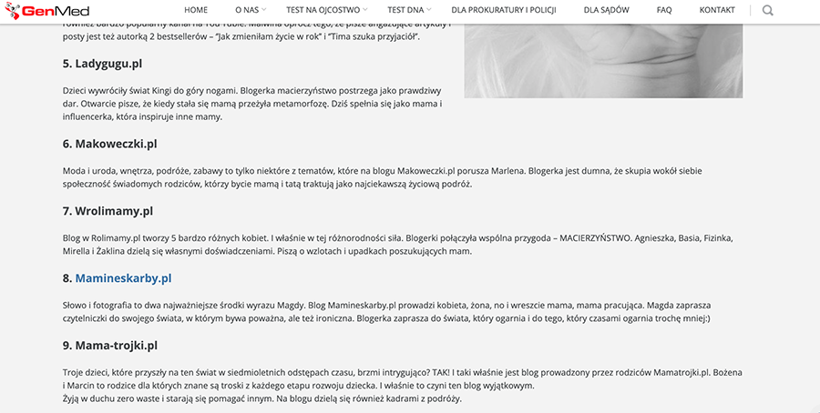 ranking blogów parentingowych
